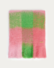 Cargar imagen en el visor de la galería, Maxi bufanda cuadros rosa