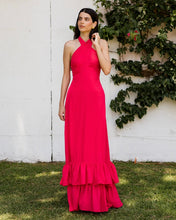 Cargar imagen en el visor de la galería, Vestido halter fresa
