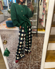 Cargar imagen en el visor de la galería, Pantalón palazzo cuadros