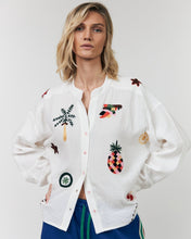 Cargar imagen en el visor de la galería, Camisa algodón bordada