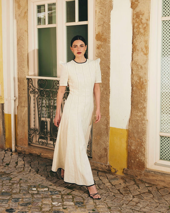 Vestido vivos lino
