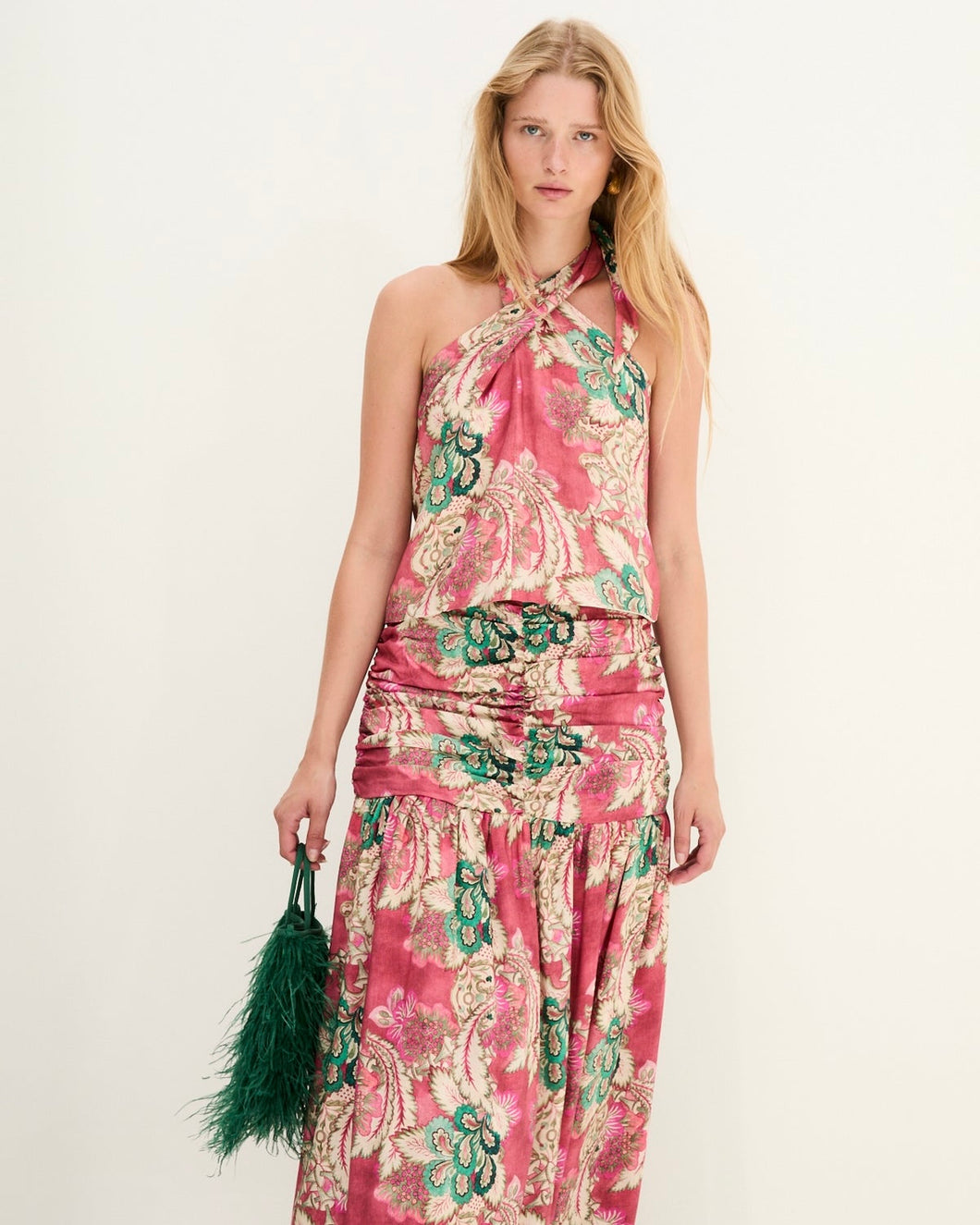 Top estampado floral