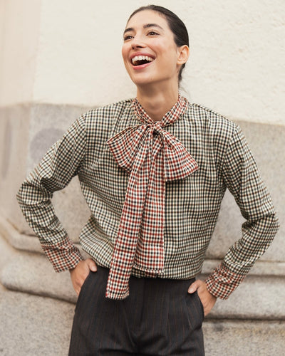 Camisa cuadros vichy