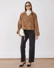 Cargar imagen en el visor de la galería, Abrigo camel lana