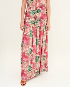Falda estampado floral