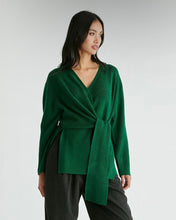 Cargar imagen en el visor de la galería, Jersey verde punto suave