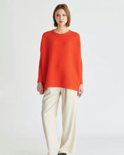 Cargar imagen en el visor de la galería, Jersey canalé naranja
