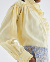 Cargar imagen en el visor de la galería, Camisa volante mantequilla