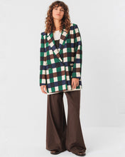 Cargar imagen en el visor de la galería, Blazer largo cuadros