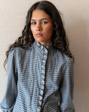Cargar imagen en el visor de la galería, Camisa vichy azul